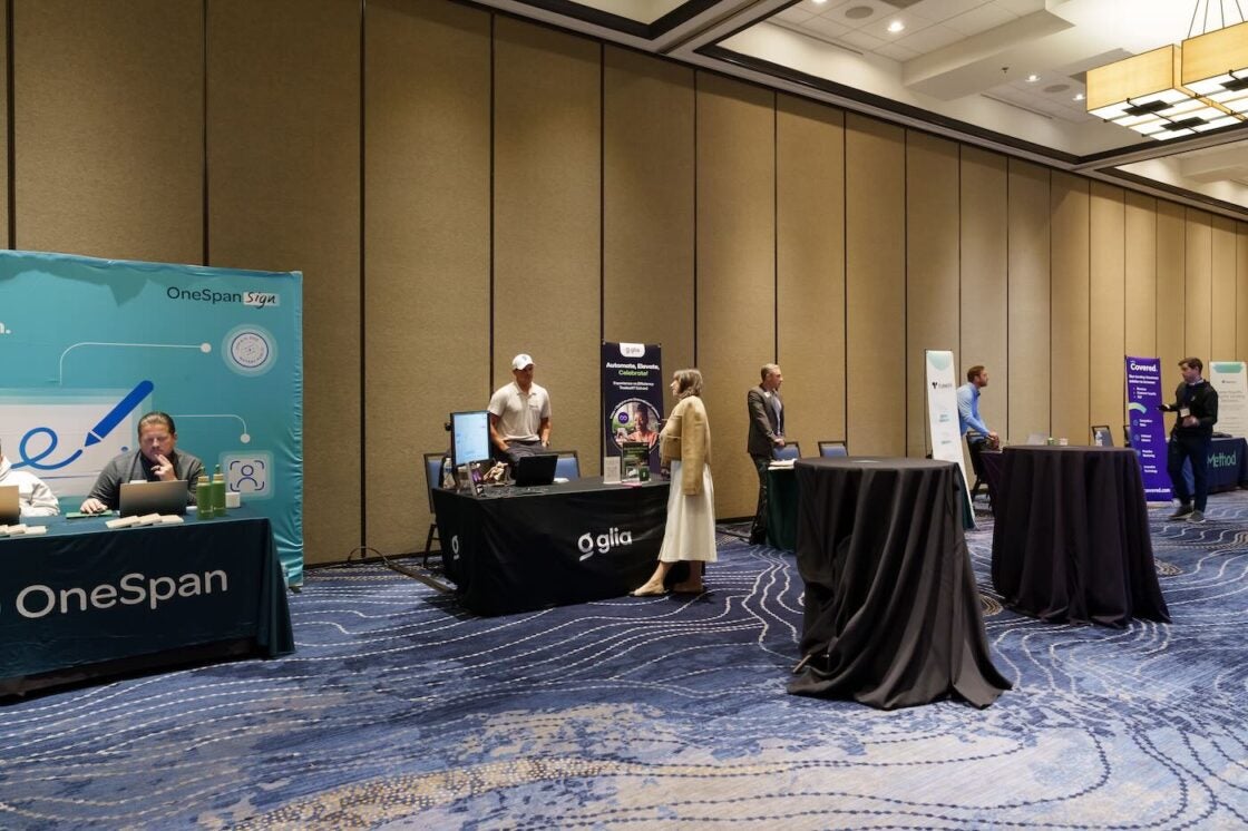 Blend partner tables and booths.