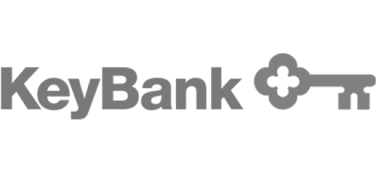 grey Keybank logo