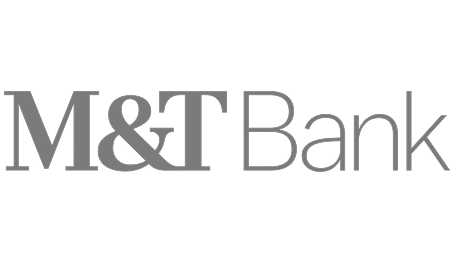 grey M&T Bank logo